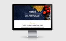 sitepepper webdesign voorbeeld restaurant